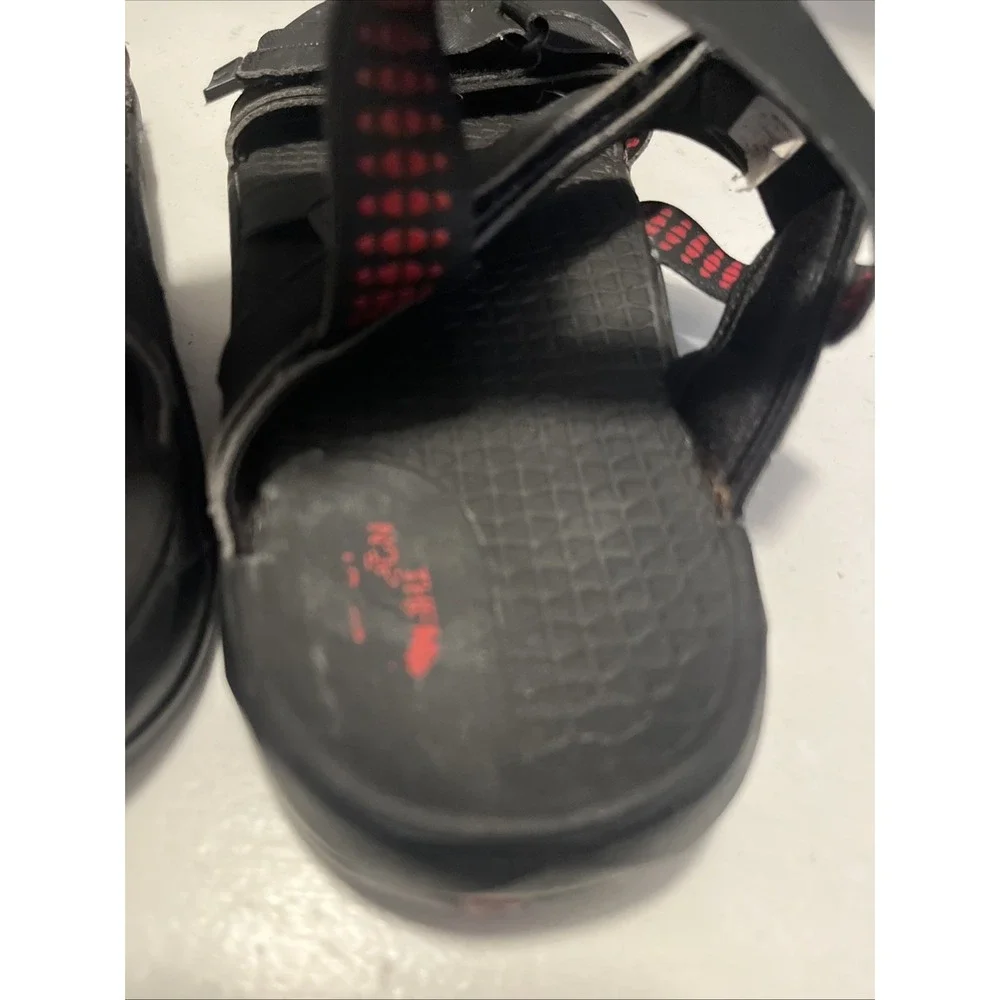 The‎ North Face Sandals Black Mens 11 HooknLoop Straps Open Toe Hydrotrak